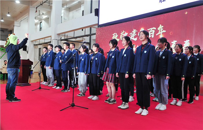 高一級(jí)部：致敬建黨百年，書寫無悔青春(圖24)
