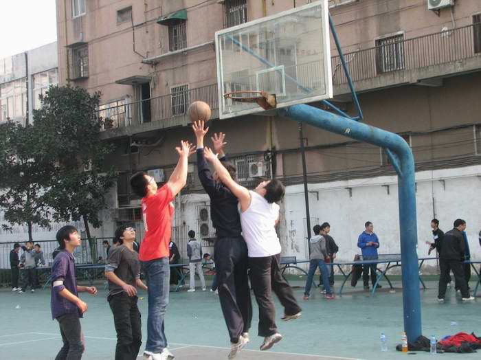 合肥七中籃球賽序列報(bào)道之一：球賽來(lái)襲 勢(shì)不可(圖2)