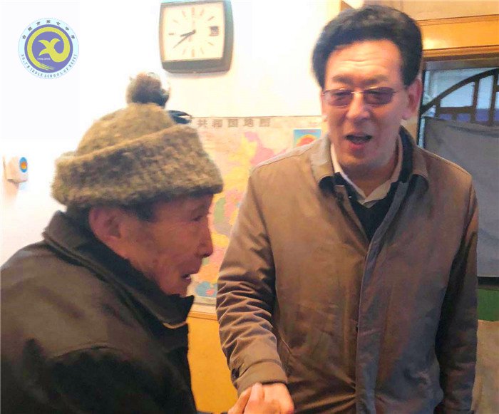 春節(jié)慰問送關懷 嚴冬酷寒暖人心(圖1)