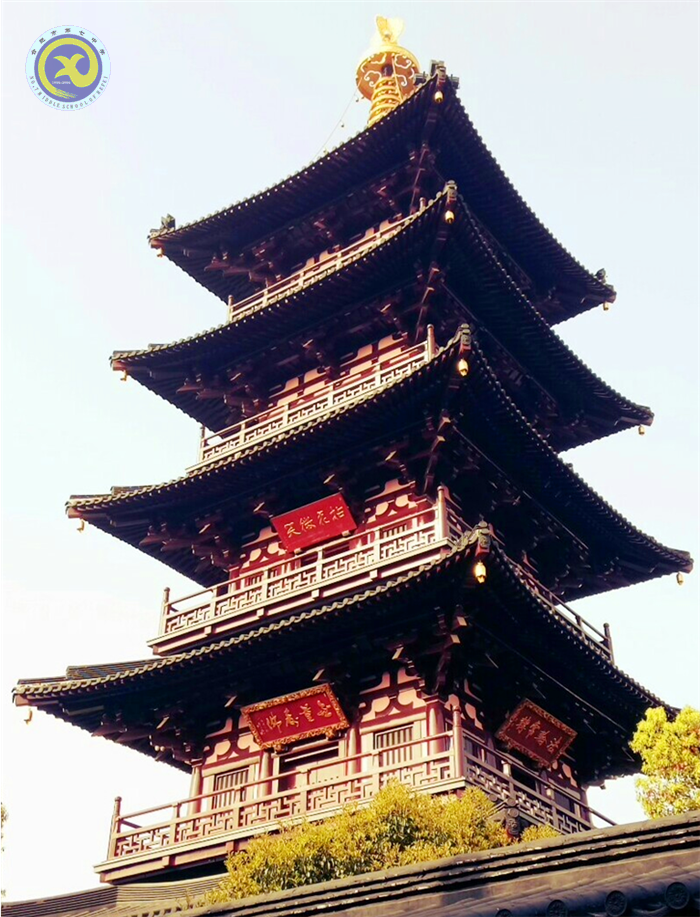 離時(shí)古寺西邊路，莘莘學(xué)子滿目中(圖5)