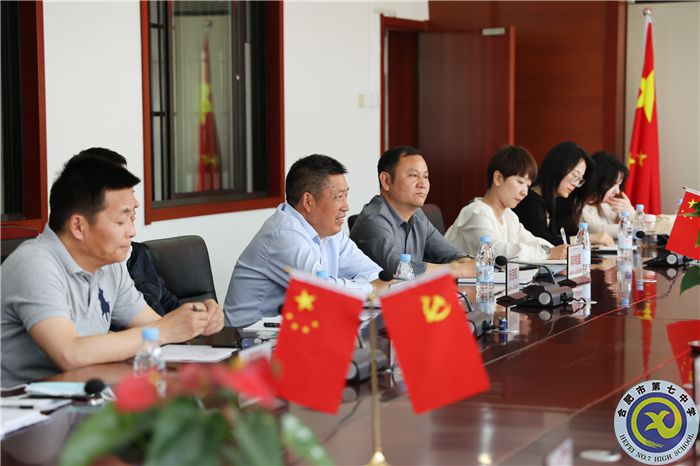 合肥工業(yè)學(xué)校一行蒞臨合肥七中調(diào)研交流“星級黨支部”創(chuàng)建工作(圖3)