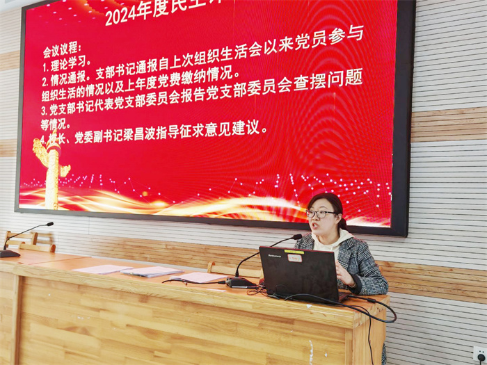 合肥七中第一黨支部召開2024年度組織生活會暨民主評議黨員大會(圖2)